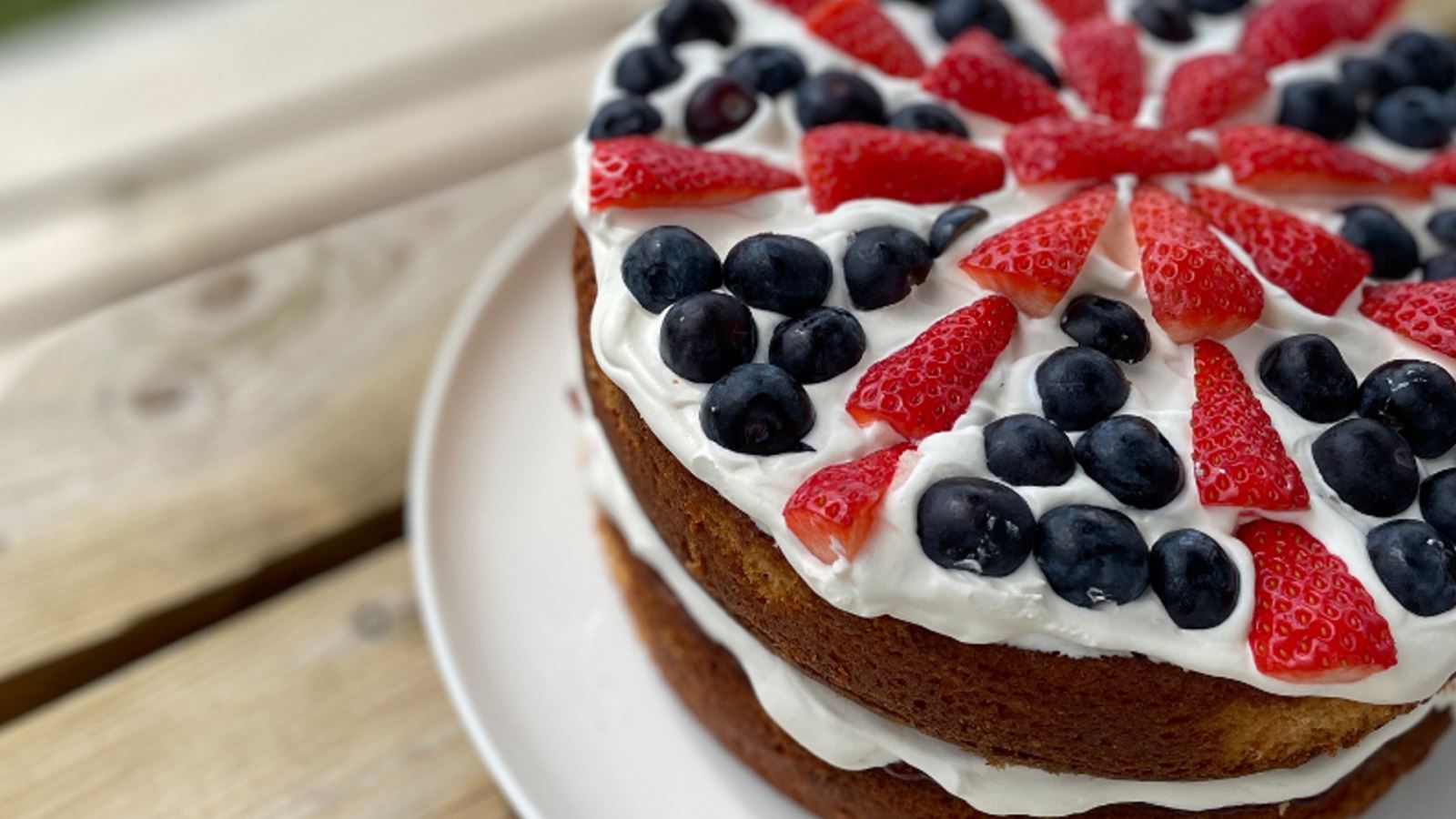 Briony’s Union Jack Victoria Sponge 